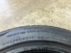 タイヤ 17インチバリ溝ミネルバ245/45R17 1本×8部取り付け工賃込T25