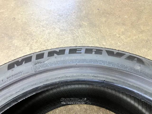 タイヤ 17インチ中古ミネルバ225/45R17 1本×7部取り付け工賃込T30
