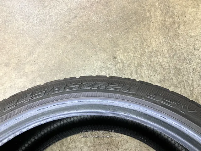 タイヤ 20インチ中古マックストレック245/35R20 1本×9部取り付け工賃込T61