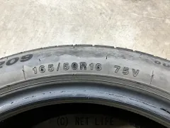 タイヤ 16インチ中古ミネルバ165/50R16　1本×8部取り付け工賃込T35