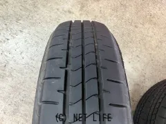 タイヤ 14インチ中古ブリヂストン155/65R14 1本×9部取り付け工賃込T55