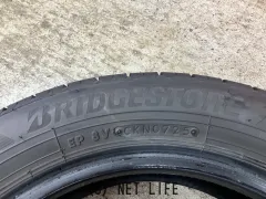 タイヤ 14インチ中古ブリヂストン155/65R14 1本×9部取り付け工賃込T55