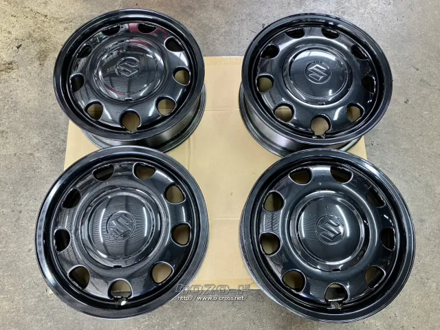 ホイール・14インチ中古スズキスペーシアベース 純正アルミ 4本Set K34 スズキ 14インチ ホイール 4本