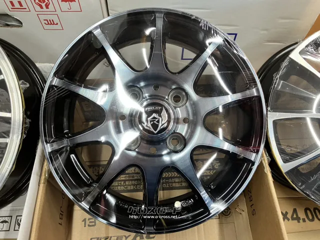 ホイール・タイヤ 13インチ新品WedsライツレーKC(BK/PBC)4本set新品タイヤ