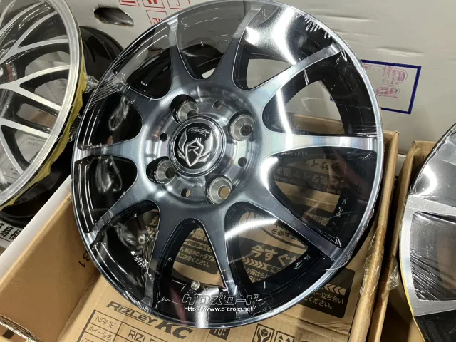 ホイール・タイヤ 13インチ新品WedsライツレーKC(BK/PBC)4本set新品タイヤ