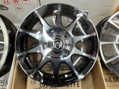 ホイール・タイヤ 13インチ新品WedsライツレーKC(BK/PBC)4本set新品タイヤ