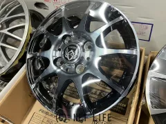 ホイール・タイヤ 13インチ新品WedsライツレーKC(BK/PBC)4本set新品タイヤ