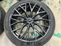 ホイール・タイヤ 19インチ中古WedsレオニスMX　4本set中古タイヤ付J67