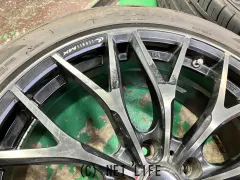 ホイール・タイヤ 19インチ中古WedsレオニスMX　4本set中古タイヤ付J67