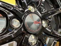 ホイール・タイヤ 14インチ新品KYOHOザインEK（ブラック）4本set新品国産タイヤ付