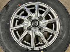 ホイール・タイヤ 12インチ中古EURO-Sストリーム4本set新品国産タイヤ付K63