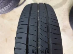 タイヤ 13インチ中古ダンロップ155/65R13 1本×7部取付込T55