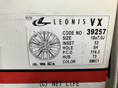 ホイール 18インチ新品特価WedsレオニスVX(BMC1)4本set