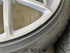 ホイール・タイヤ 20インチ中古MLJハイペリオンCVX(シルバー)4本set中古国産タイヤJ76