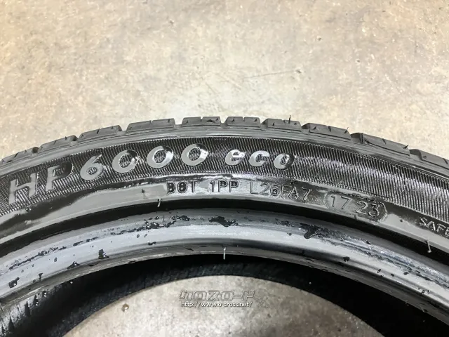 タイヤ 18インチ中古ジーテックス225/40R18 1本×8部取り付け工賃込T35