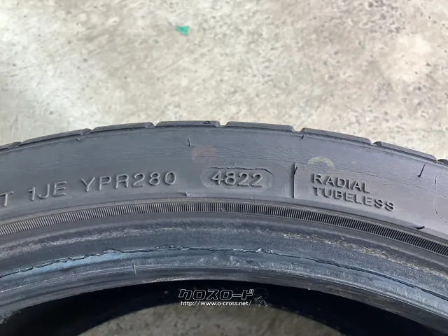 タイヤ 20インチ中古ミネルバ245/35R20 1本×6部取り付け工賃込T69