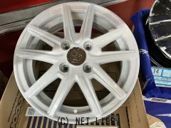 ホイール・タイヤ 14インチ新品KYOHOデコルカヌレ（ホワイト）4本set新品国産タイヤ