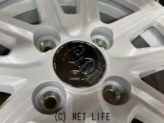 ホイール・タイヤ 14インチ新品KYOHOデコルカヌレ（ホワイト）4本set新品国産タイヤ