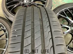ホイール・タイヤ 17インチ中古WEDSスポーツSA20R 4本setバリ溝タイヤJ67