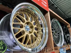 ホイール 19インチ希少EKROW（WORK）　WXWC1M（ゴールド）4本set