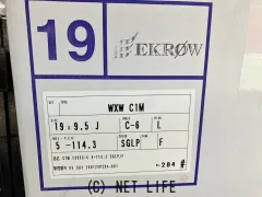 ホイール 19インチ希少EKROW(WORK) WXWC1M(ゴールド)4本set