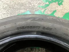 タイヤ 17インチ中古ブリヂストン215/55R17　１本×8部取り付け工賃込T74