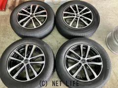 ホイール・タイヤ 15インチ中古ｅ：Vance　ブラポリホイール4本Set中古タイヤJ78