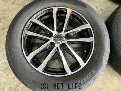 ホイール・タイヤ 15インチ中古ｅ：Vance　ブラポリホイール4本Set中古タイヤJ78