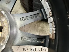 ホイール・タイヤ 15インチ中古e:Vance ブラポリホイール4本Set中古タイヤJ78