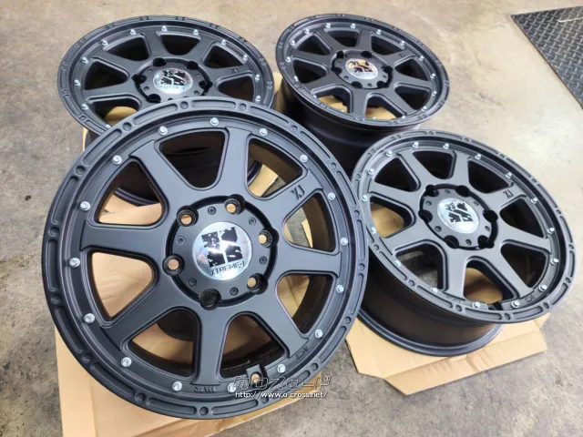 ホイール 16インチ【美品】MLJエクストリームJ 4本SetJ80