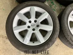 ホイール・タイヤ 17インチ中古フェアレディZ33純正アルミ4本set中古タイヤ付J48