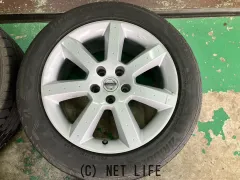 ホイール・タイヤ 17インチ中古フェアレディZ33純正アルミ4本set中古タイヤ付J48