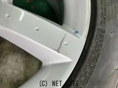 ホイール・タイヤ 17インチ中古フェアレディZ33純正アルミ4本set中古タイヤ付J48