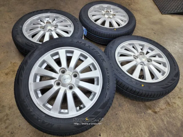 ホイール・タイヤ 14インチ中古ダイハツ純正4本Set新品タイヤK33