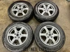 ホイール・タイヤ 15インチ中古ブリヂストンバルミナ　4本set中古タイヤ付J63