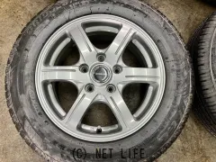 ホイール・タイヤ 15インチ中古ブリヂストンバルミナ　4本set中古タイヤ付J63