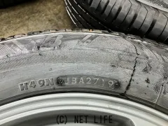 ホイール・タイヤ 15インチ中古ブリヂストンバルミナ　4本set中古タイヤ付J63