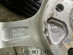 ホイール・タイヤ 15インチ中古ブリヂストンバルミナ 4本set中古タイヤ付J63