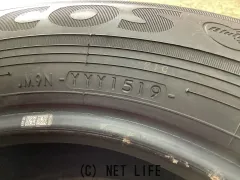 タイヤ 15インチ中古ヨコハマエコス195/65R15 1本×9.9部取り付け無料ですT