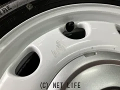 ホイール・タイヤ 14インチ中古スズキラパン　純正アルミ4本setバリ溝国産タイヤK37