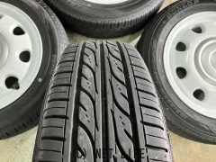 ホイール・タイヤ 14インチ中古スズキラパン 純正アルミ4本setバリ溝国産タイヤK37