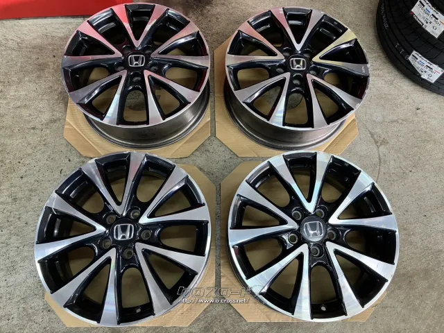 ホイール・17インチ中古ホンダステップワゴンスパーダ 純正アルミ4本 