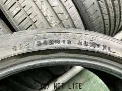 タイヤ 19インチ中古アプタニー225/35R19 1本×6部取り付け工賃込T73