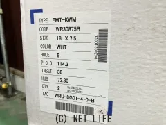 ホイール 18インチ新品WORKエモーションCRkiwami(ホワイト)4本Set