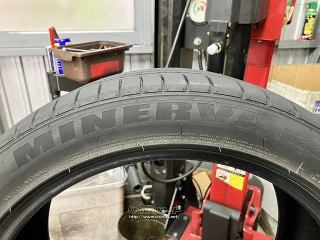 タイヤ 18インチ中古ミネルバ225/45R18 1本×8部取り付け工賃込T56