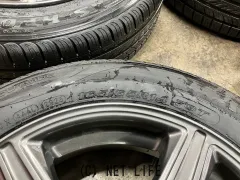 ホイール・タイヤ 14インチ美品ブリヂストン トップラン 4本setバリ溝タイヤ付K62