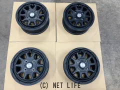 ホイール 12インチ良品Wedsマッドヴァンス06(マットブラック)4本Set　K64