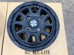 ホイール 12インチ良品Wedsマッドヴァンス06(マットブラック)4本Set K64