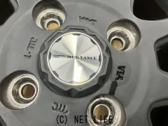 ホイール 12インチ良品Wedsマッドヴァンス06(マットブラック)4本Set　K64