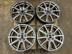 ホイール 16インチ良品ユーロスピード(ガンメタ)4本Set J75